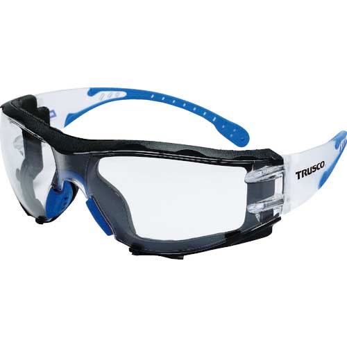 TRUSCO 超軽量保護めがね26g 密着防塵フレーム付きクリアレンズ 収納袋付 SLPGG