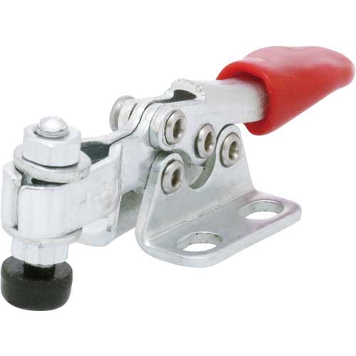 ST-SMITH 下方押え型トグルクランプ 横型トグルクランプ 水平ハンドル ハンドル操作角度70° フランジベース 締付力0.5〜1kN 付属ボルト径M6 ST-H215U