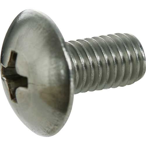 TRUSCO シールアップ スクリュー トラス型 SUSXM7 全ネジ M4X8 ニトリルゴムパッキン付 5本入 (ステンレス防水ねじ) SUSC-0408NBR-5