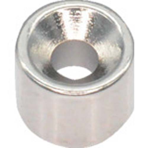 TRUSCO ネオジム丸形磁石 皿ねじ穴付 外径5MM×4MM M1.6 1個入 T05R04-M1.6