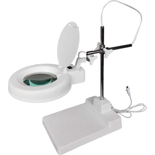 TRUSCO LED照明拡大鏡 6倍 T-202BL-6