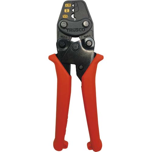 TRUSCO ミニ圧着工具(裸圧着端子・裸スリーブ用)1.25・2・5.5 TCP-172