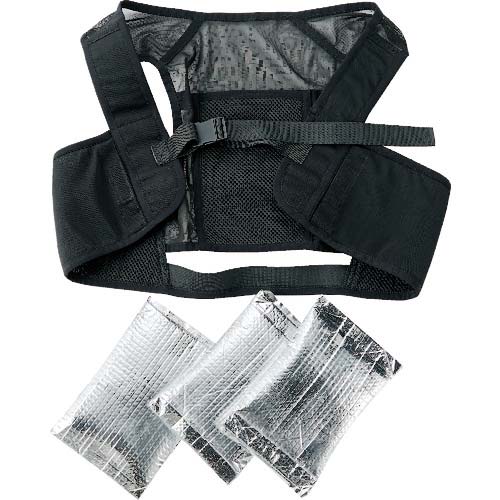 TRUSCO アイシングベスト 保冷剤3個セット TICEV-SET