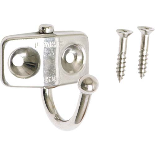 SUGATSUNE (110020018)TK-30Fステンレス鋼製玉付回転フック TK-30F