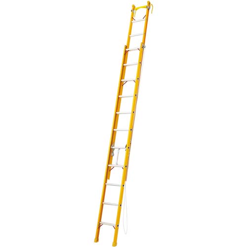 ハセガワ FRP製 電工用2連はしご USG型 5.11m USG-51