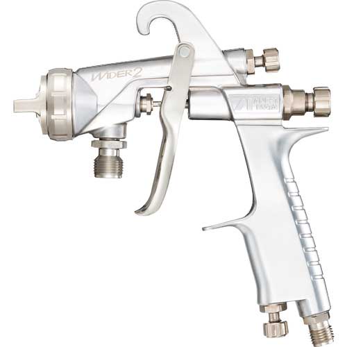 アネスト岩田 大形スプレーガン(吸上式) ノズル口径 Φ2.0 パターン開き290mm WIDER2-20R2S