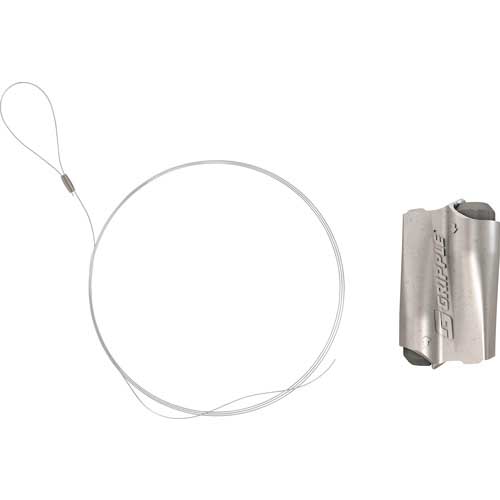 GRIPPLE ワイヤーロープ エキスプレス No.2 + ループ(亜鉛メッキ) - 4m XP2-LG-4M-1B