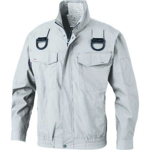 bigborn空調風神服フルハーネス用長袖ジャケットカーキ4Lサイズ