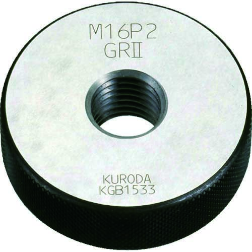 ゲージ クロダ ねじゲージ M18P1．0 GR2 M18P1.0 GR2 工具の楽市 - 通販 - PayPayモール ピッチ