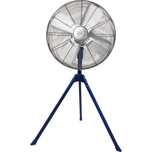 アクアシステム 無給油エアモーター式工場扇 スタンド大型 (アルミハネ60cm) AFG-24NL