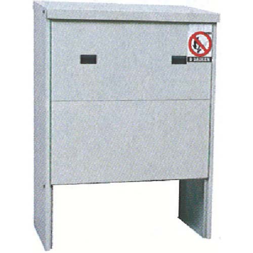 DAIKEN プロパンガス容器収納庫 セフティボックス20kg容器2本用 20KW-CG