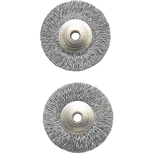 PROXXON マイクログラインダー用先端工具 ワイヤーブラシ2枚ディスク型(鉄) 28952