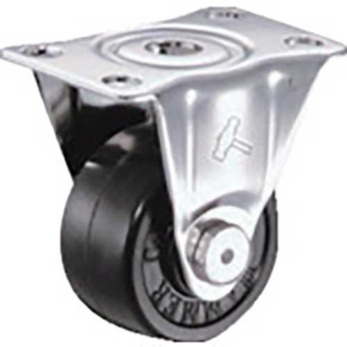 ハンマー Sシリーズオールステンレス 固定式ゴム車輪(ローラーベアリング)150mm 320SR-RD50
