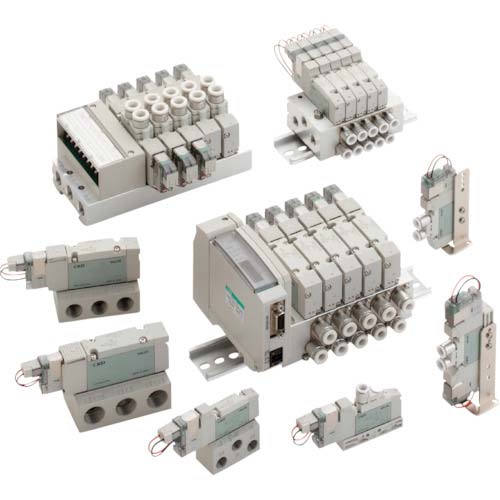 CKD 電磁弁 パイロット式5ポート弁 ダイレクト配管 4GA210R-06-E2-3