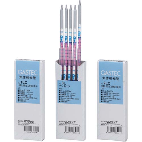 GASTEC ガス採集器 気体検知管5LC 二酸化硫黄 (10本入) 5LC