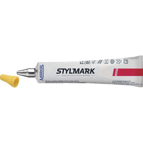 Markal チューブマーカー STYLMARK 黄 96653