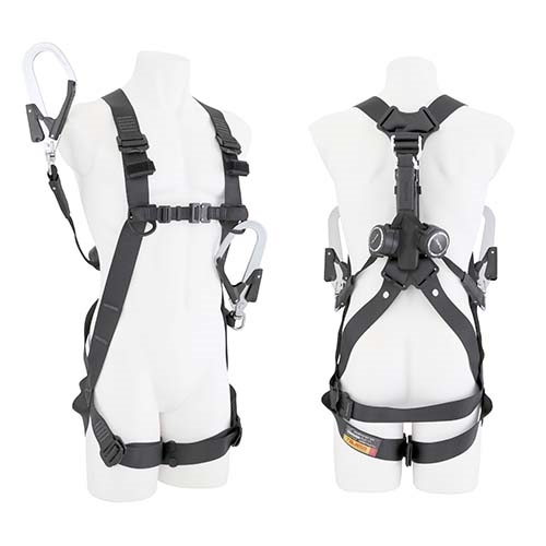 タジマ ハーネスGS L クロ ER150ダブルL2セット A1GSLER-WL2BK