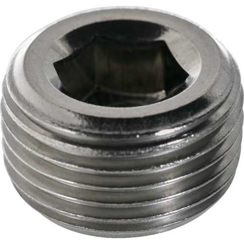 TRUSCO テーパー沈みプラグ(SP4) サイズPT1/8 ステンレス 10個入 B84-0118