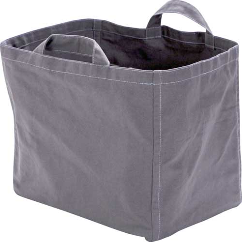 TRUSCO 折りたたみコンテナ50L用バック Mサイズ W330XD230XH290 グレー CT50BM-GY