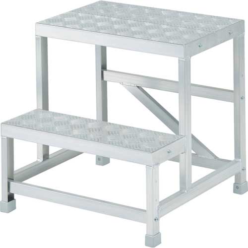 ハセガワ ライトステップ DBS型 縞板タイプ 2段 0.7m(17834) DBS2-547