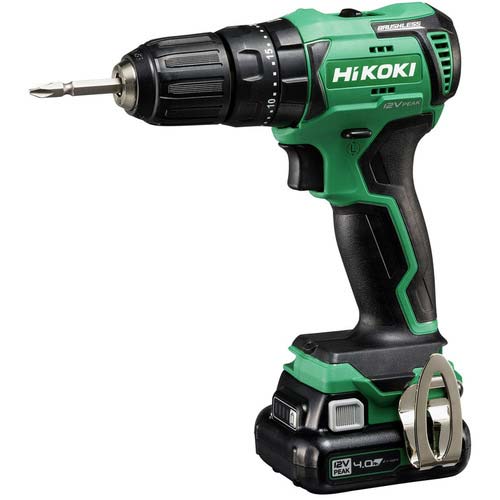 HiKOKI 10.8V コードレス振動ドライバードリル 4.0Ah DV12DD-2LS