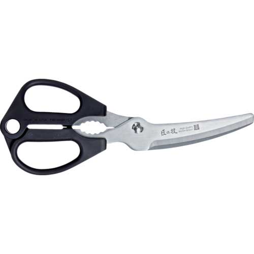 GREENBELL ハサミ(ハード向け) ステンレス製引き切り型キッチンはさみ 刃長85×全長220mm G-2035