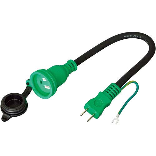 NICHIDO 住宅設備防雨コンセント用アダプター 住宅変換コード HCC-04W