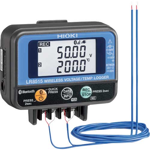 HIOKI ワイヤレス電圧・熱電対ロガー LR8515