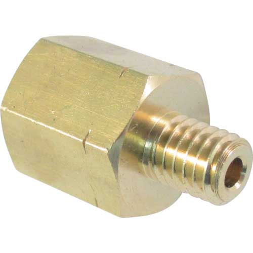 ASOH 黄銅製 変換内外ソケット 外M6(P1.0)×内PT1/8 NF-3611R