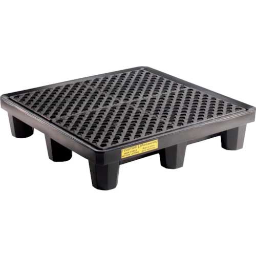 【廃番】pig ピグスタンダードポリスピルコンテイメントパレット 4ドラム缶用 PAK606WD