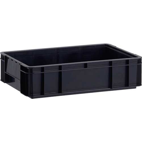 TRUSCO 導電コンテナ ECPZ-0003 PZ-0003E-BK