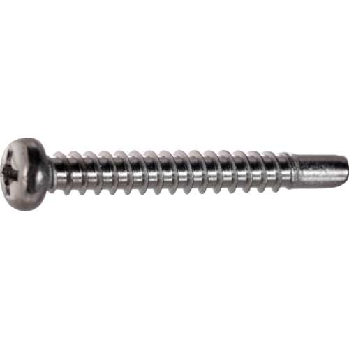 TRUSCO ナベ頭タッピングねじ 2種ガイド付BRP ステンレス M5X35(G=5) 100本入 ヘキサゴンパック S043-0535