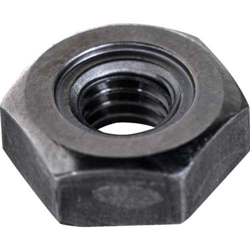 TRUSCO 六角溶接ナット 1A スチール生地 M6(13×6) パイロット付 180個入 ヘキサゴンパック S097-0006