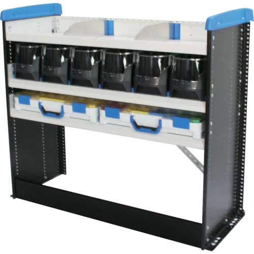 【廃番】Sortimo 車載棚 シンプレコ4 SIMPLECO-4-BK