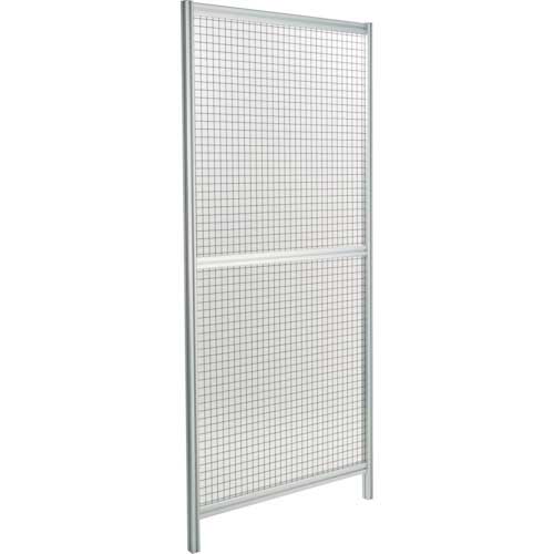【廃番】積水 アルミフレーム安全柵(メッシュパネル2枚+金具セット) SJSF-M2