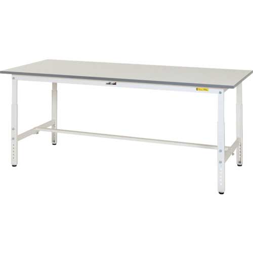 ヤマテック 軽量作業台 ワークテーブル150シリーズ高さ調整タイプW1800×D900×H600〜900 SUPA-1890-WW