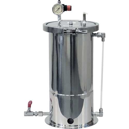 【廃番】ユニコントロールズ ステンレス圧力容器 20L 液面計付 TB21D-LG-TSK