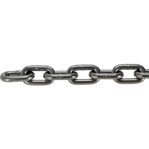 TRUSCO JIS F2106第一種規格相当 ロングリンクチェーン スチール 磨き 線径6mm×長さ2.1M〜3.0M TIC-6-LG-M-3C