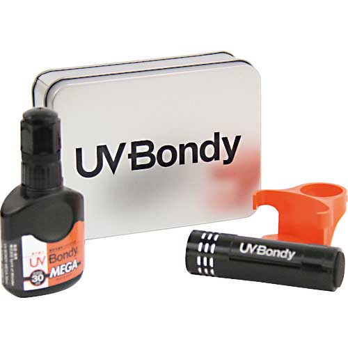 UV BONDY MEGA スターターキット 30ml ノズルタイプ UBS30MNZの UV BONDY MEGA スターターキット 30ml ノズルタイプ UBS30MNZの