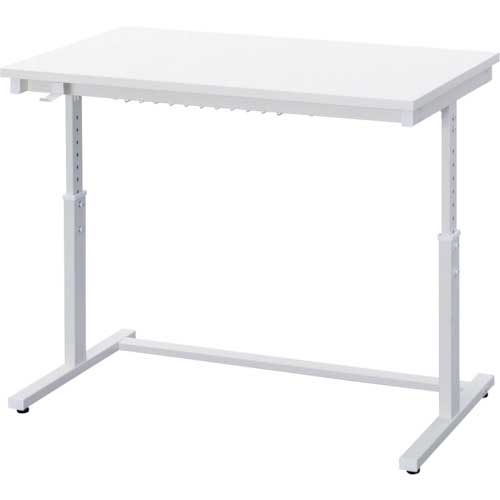 【廃番】アイリスオーヤマ 285291 昇降デスク 幅100cm ホワイト UDD-1000-W