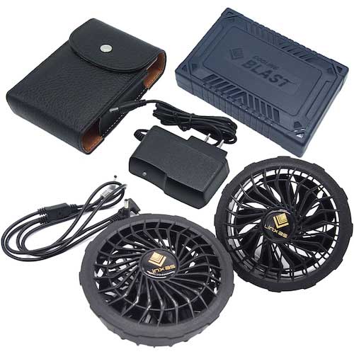 【廃番】リンクサス COOLING BLAST 13Vファンバッテリーセット LX6700FC2BA2SET