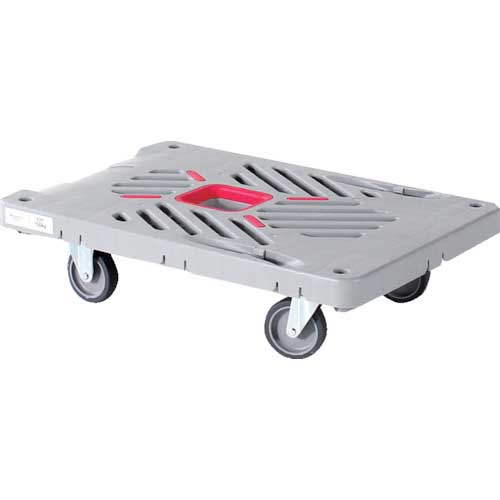 【廃番】ダンディ プラスチック台車 ダンディXシリーズ タイプXL フラット式 W740×D465 XL-F