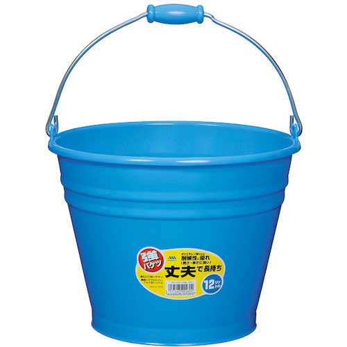ヒマラヤ化学 カラーバケツ 6015 12型 ブルー 325パイ×247 002604