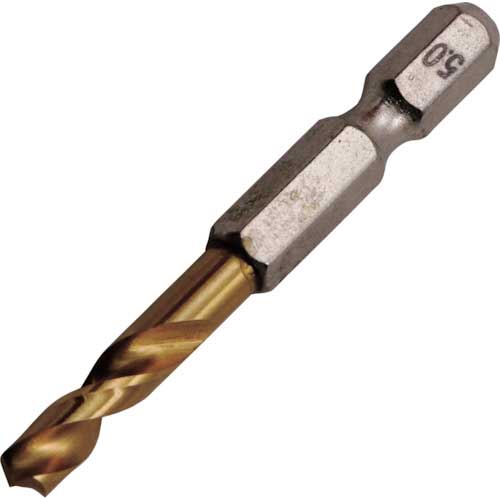 RELIEF 2本組 六角軸ショートドリル 5.0mm 26849