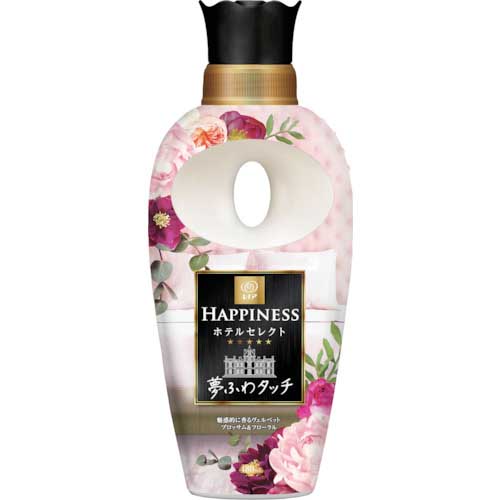 【廃番】P&G レノア ハピネス 夢ふわタッチ 柔軟剤 魅惑的に香るヴェルベットブロッサム&フローラル 本体 480ml 066244
