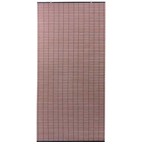 大島屋 樹脂製すだれ 176×180cm ブラウン 25350
