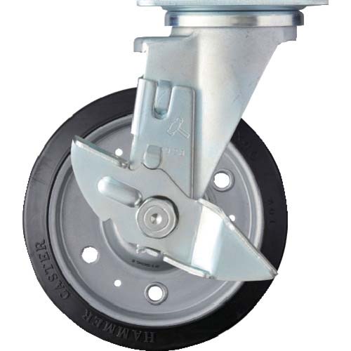 ハンマー 特殊鋼板製 自在 SP付 ゴムB車150mm 413YS-RBB150