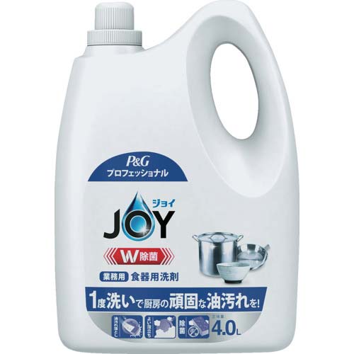 P&G 【大容量】ジョイW除菌 食器用洗剤 業務用 詰め替え 4L 493123