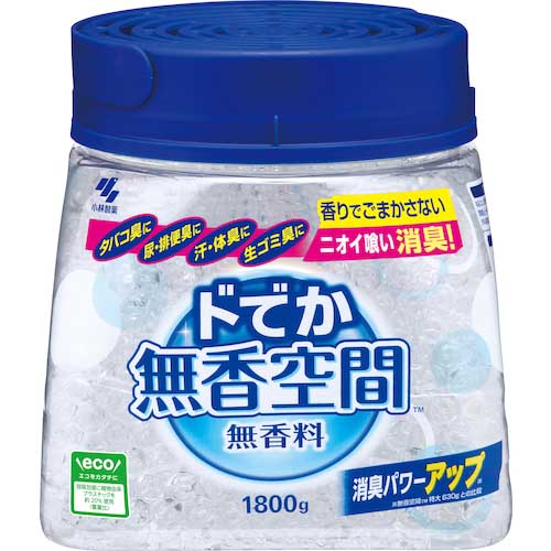【廃番】小林製薬 ドでか無香空間無香料 4987072032343