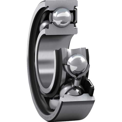 SKF 単列深溝玉軸受 軸受片側接触シール 内径20mmX外径42mmX幅12mm 6004-RSH